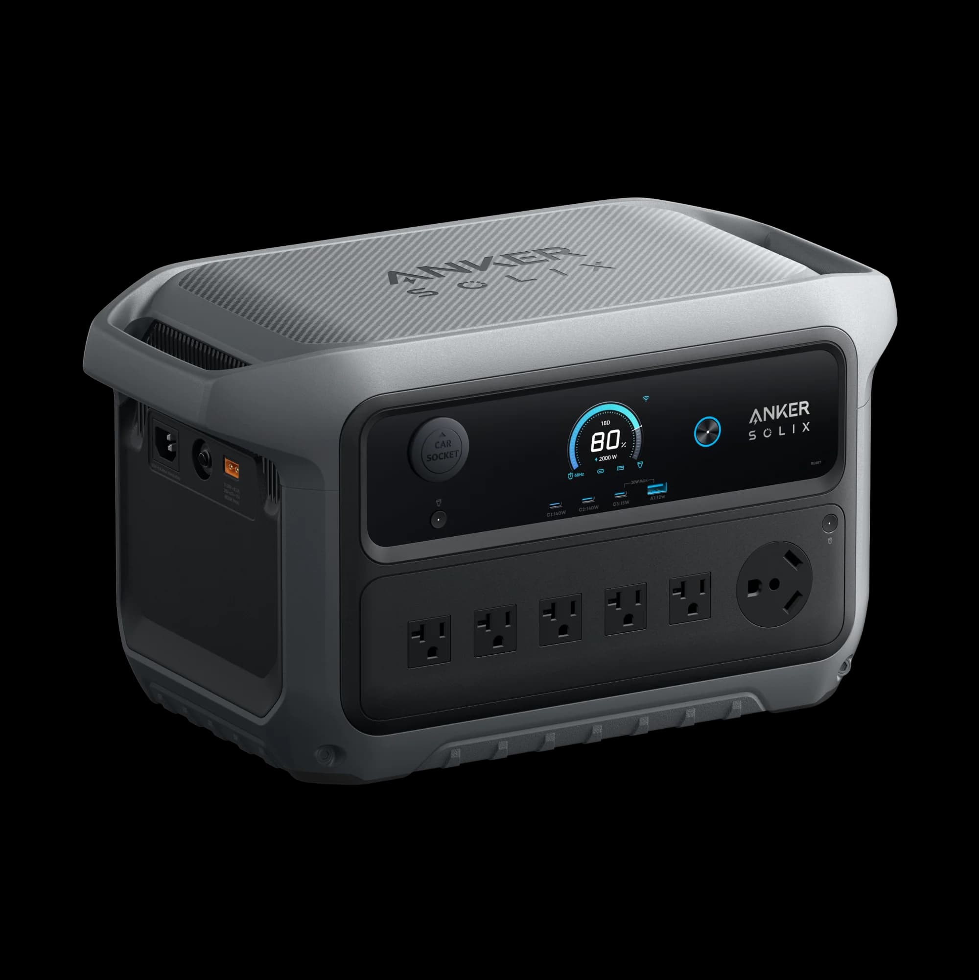 Anker SOLIX C2000 Gen 2 2400W Portable Power Station